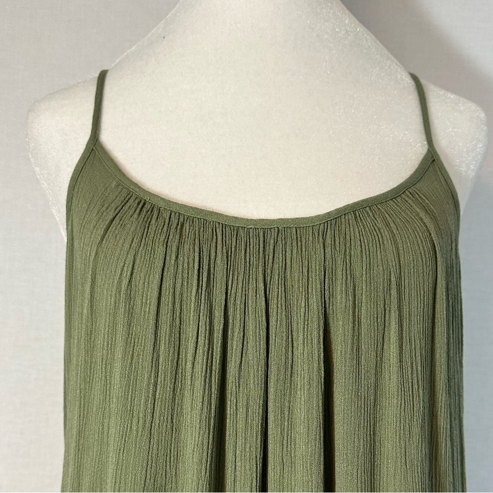 Z-Supply Maxi Dress Green Moss Size M - Picture 15 of 15
